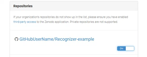 Picture of Zenodo repository switch
